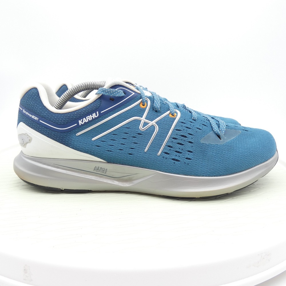 Karhu Synchron Ortix 2021 Mens Running Shoes Blue White F100315 Size 12